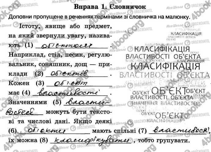 ГДЗ Інформатика 5 клас сторінка Стр.21 Впр.1